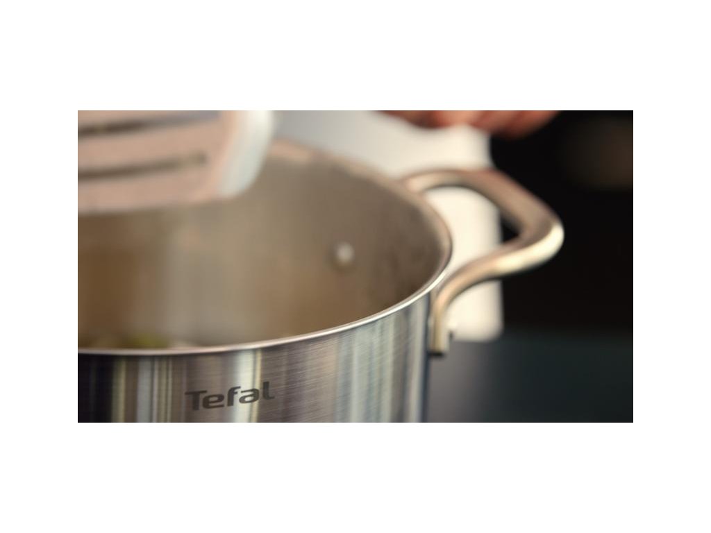 10 Tefal Pot pcs, VIRTUOSO, set stainless steel,