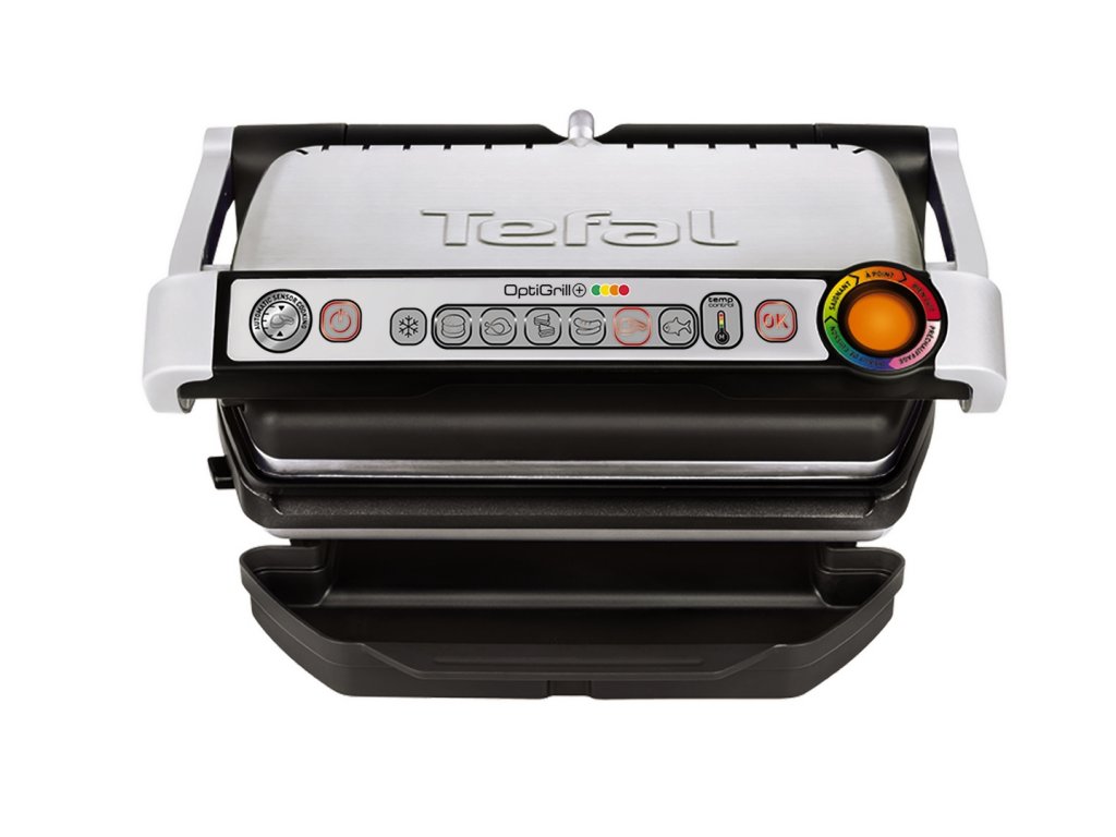 Persoonlijk medaillewinnaar ongeduldig Electric grill Optigrill+ INOX EE GC712D34 Tefal - Kulina.com