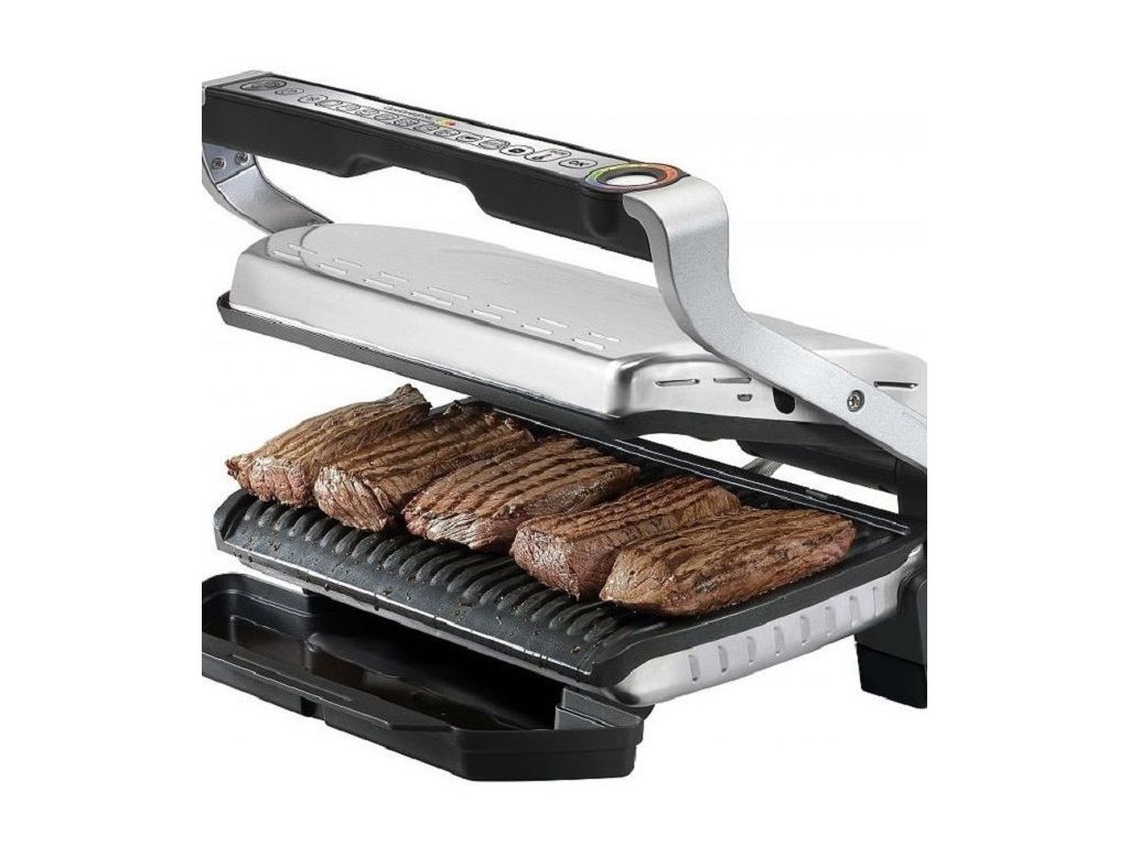 Persoonlijk medaillewinnaar ongeduldig Electric grill Optigrill+ INOX EE GC712D34 Tefal - Kulina.com