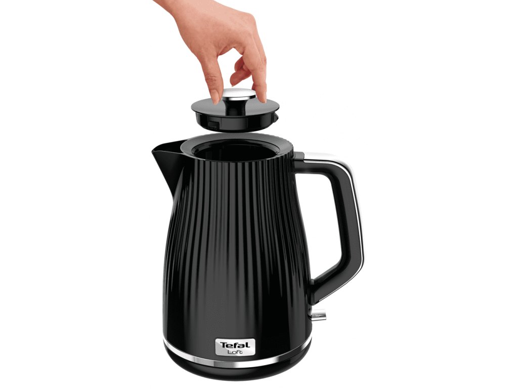 Electric kettle THE LOFT 1 7 l black Tefal Kulina