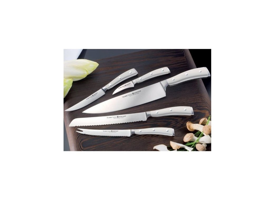 Bread knife CLASSIC IKON 20 cm, cream, Wüsthof 