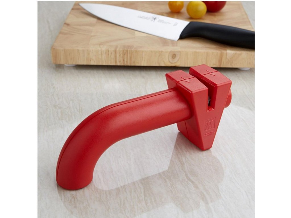 ZWILLING Twinsharp Knife Sharpener (Red)