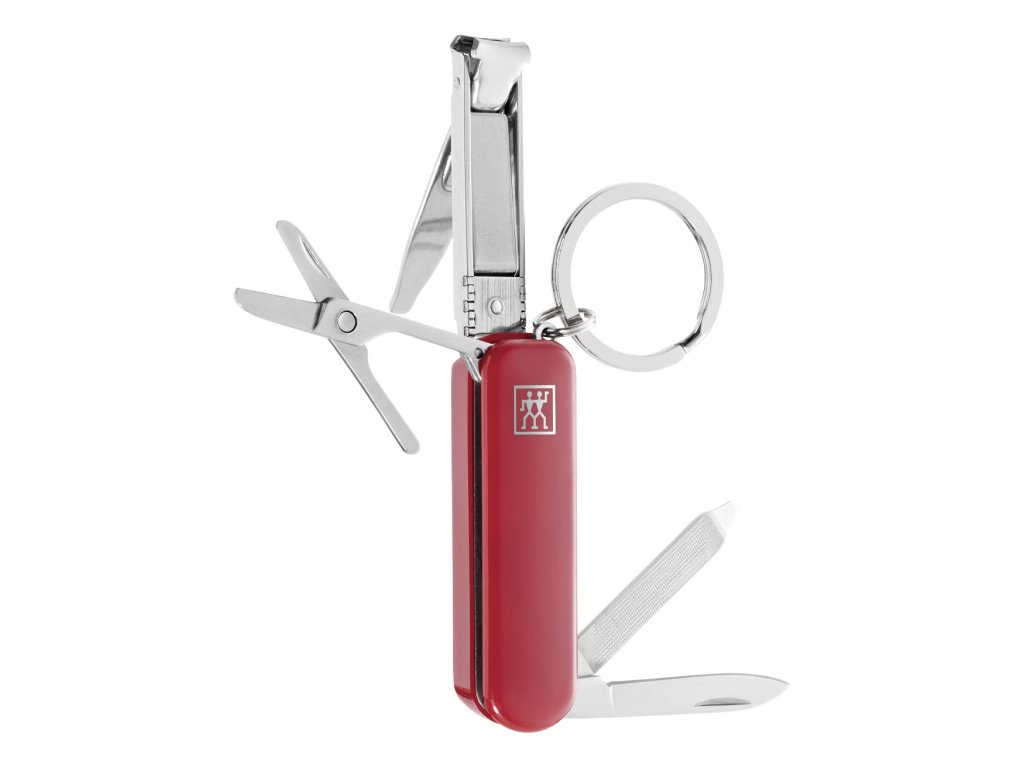 Pocket knife CLASSIC INOX, red, Zwilling