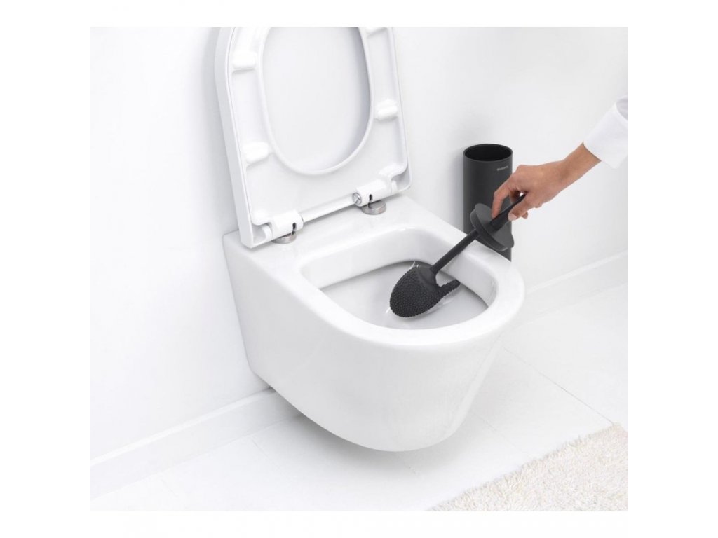 MindSet Replacement Toilet Brush Dark Grey