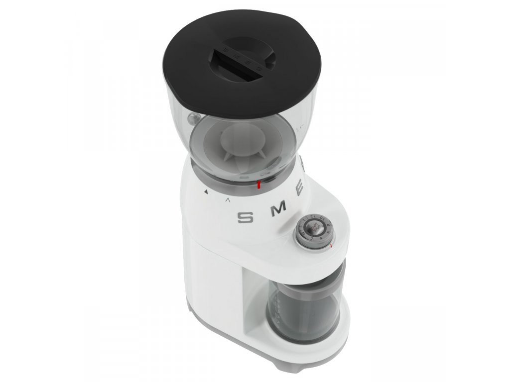 How to use the SMEG CGF01 coffee grinder 