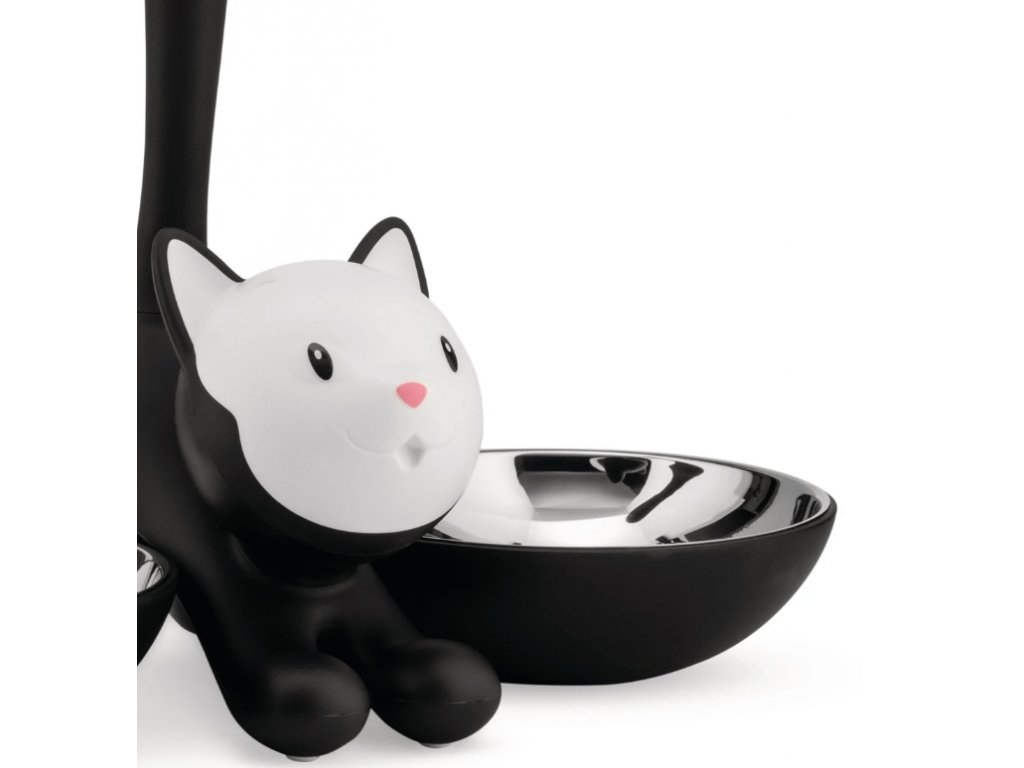 Gevangenisstraf dikte uitstulping Cat bowl TIGRITO, black, Alessi - Kulina.com