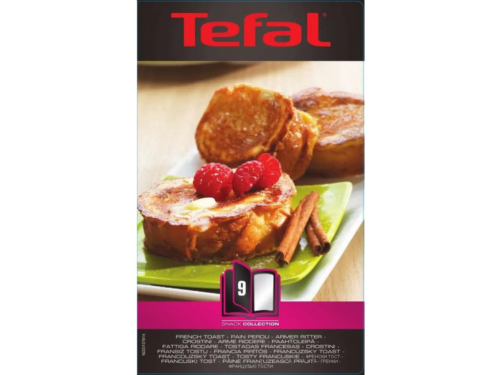 French toast plate SNACK COLLECTION XA800912, set of 2 pcs, Tefal 2 