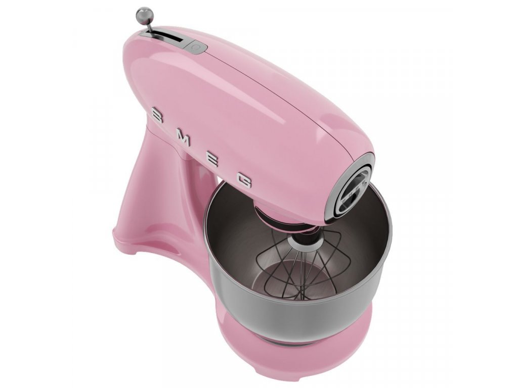 Smeg 50's Retro Style Stand Mixer In Pink - SMF03PKUS