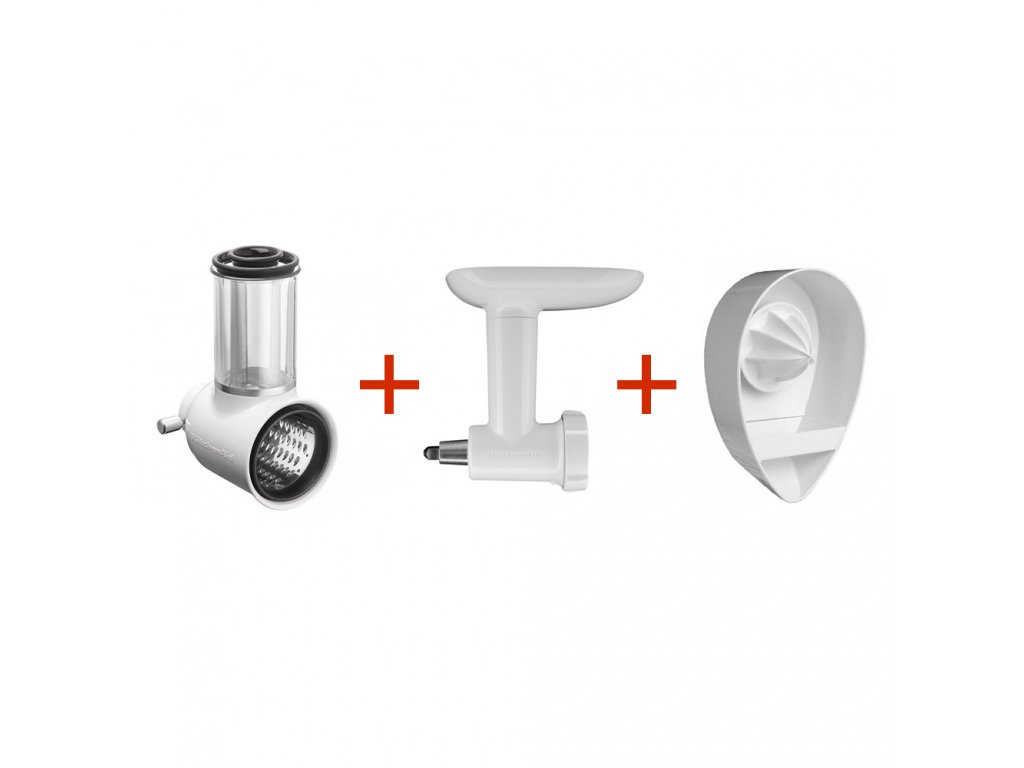 Meat Grinder & Slicer Shredder Attachments for KitchenAid Stand