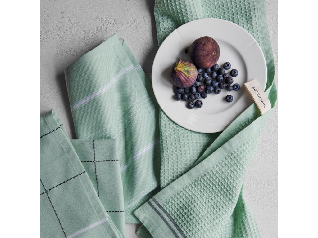 Tea towel GAMMA 50 x 70 cm mint Rosendahl Kulina
