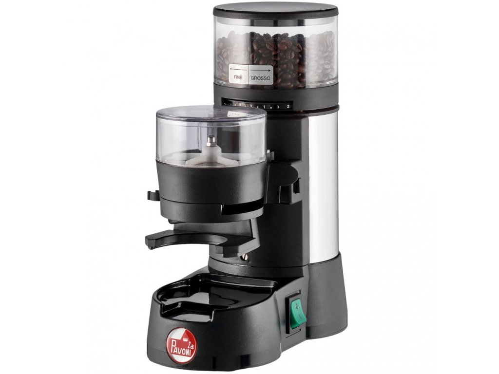 Coffee grinder JOLLY DOSATO La Pavoni black/silver