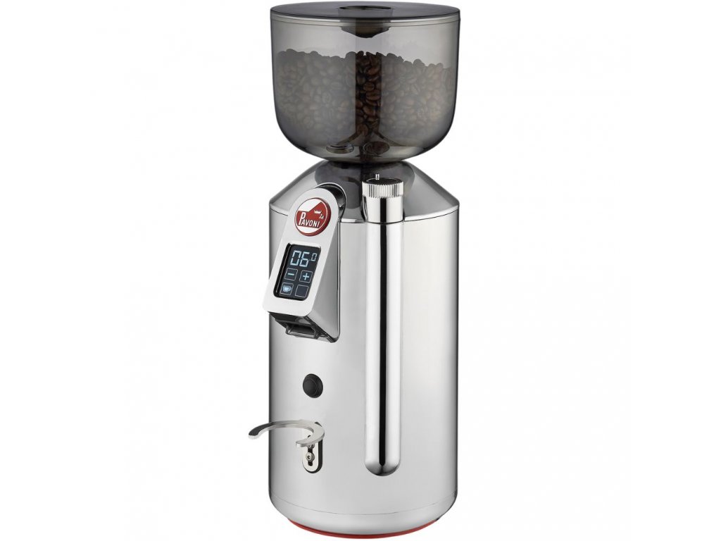 Coffee grinder CILINDRO, silver, La Pavoni