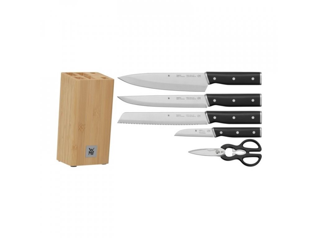 Lion Sabatier Fully-Forged 5 Piece Knife Set With Block