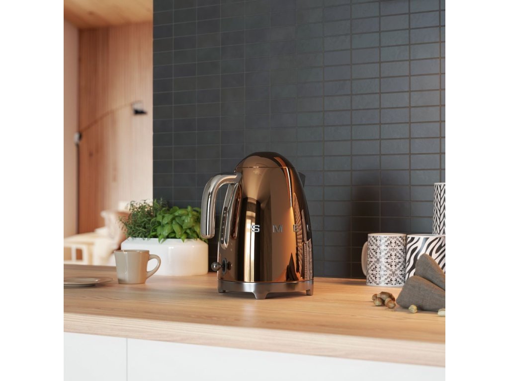 Smeg 50's Retro Electric Kettle Rose Gold - KLF03RGUS