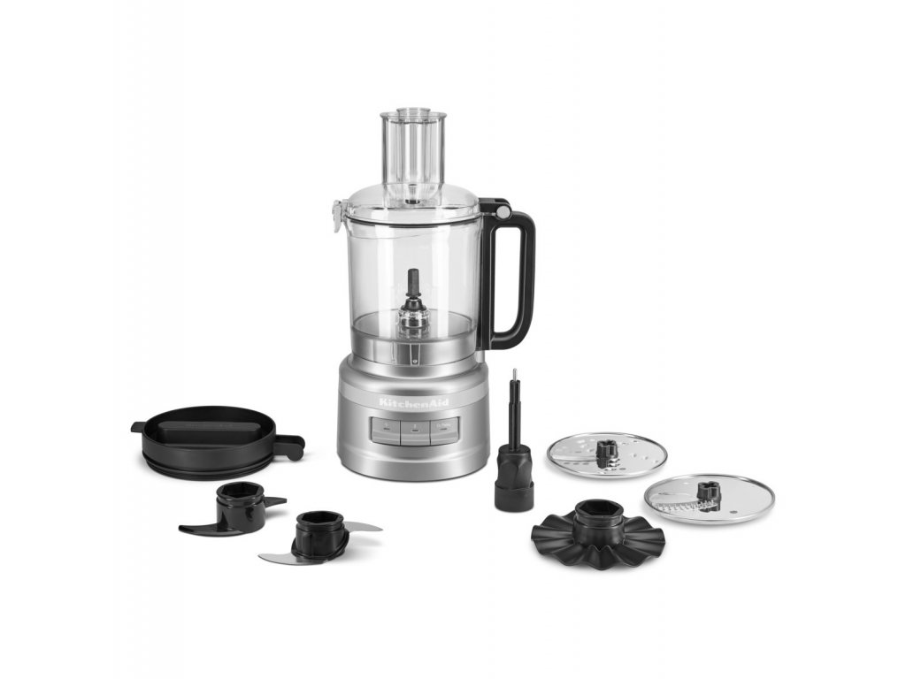 KitchenAid 7 Cup Food Processor in Silver