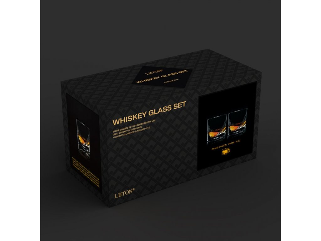 Grand Canyon Whiskey Glass Set of 4 - 300ml – HE Sales and Marketing