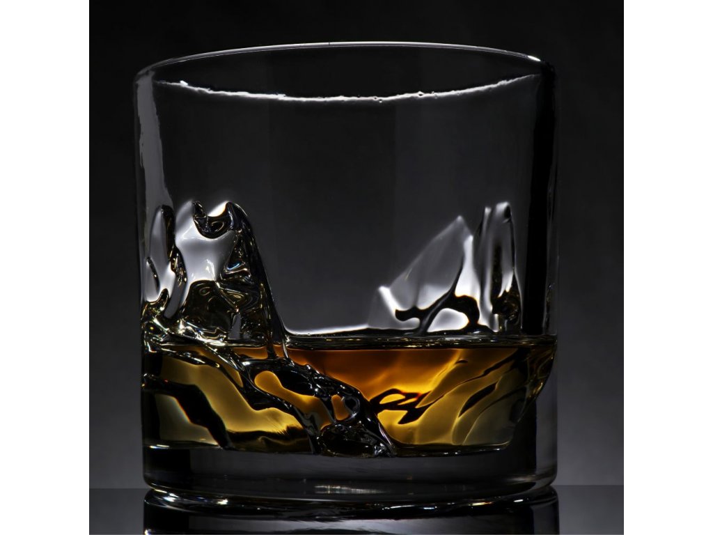 LIITON Grand Canyon Whiskey Glasses, Set of 4 