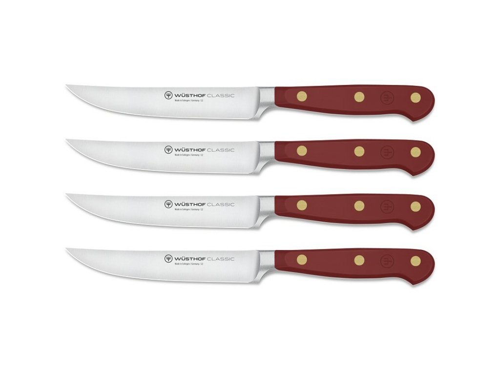 2-10pcs Wood Handle Steak Knife Set Dinner Knives Table Knife