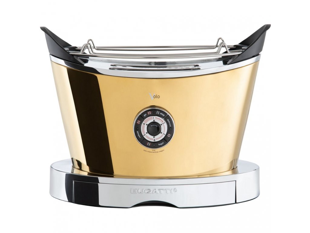 Toaster VOLO 32 cm, gold, stainless steel, Bugatti 