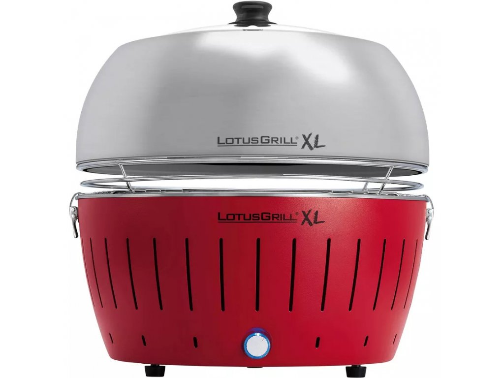 Grill cover LOTUSGRILL XL 43,5 cm, stainless steel