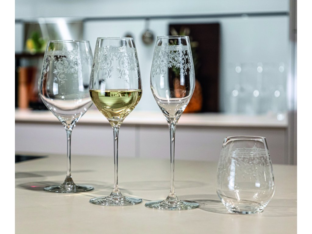 White wine glasses ARABESQUE, set of 2, 500 ml, clear, Spiegelau