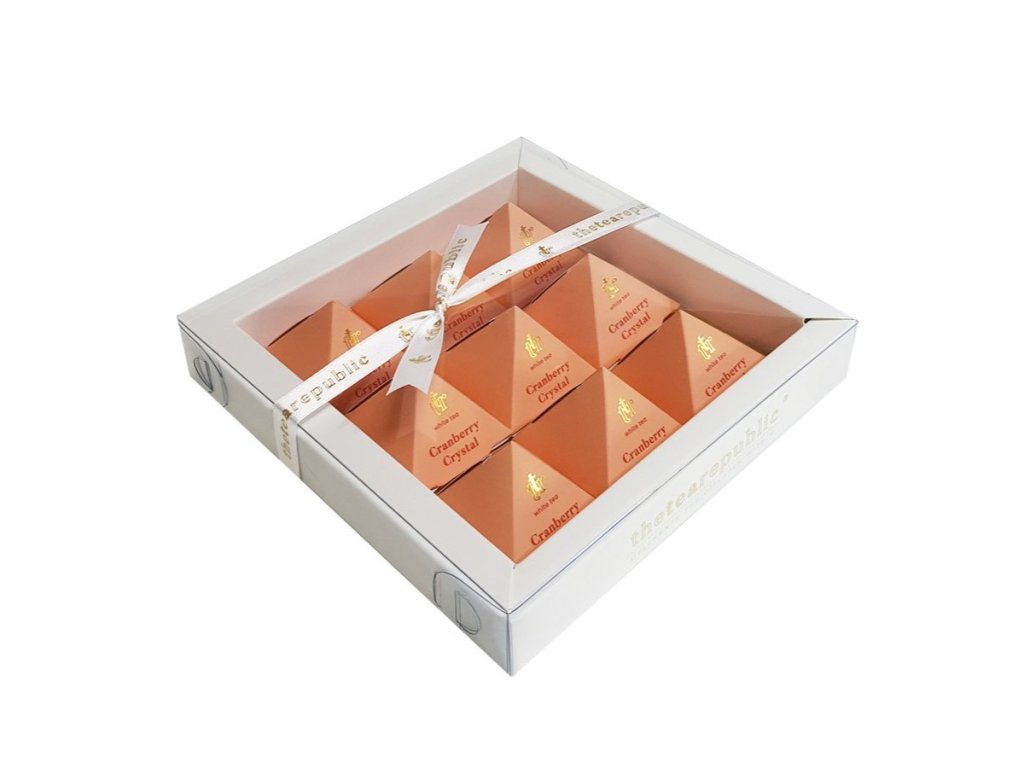 Gift set of teas CRANBERRY CRYSTAL, 9 tea pyramids, The Tea Republic 11