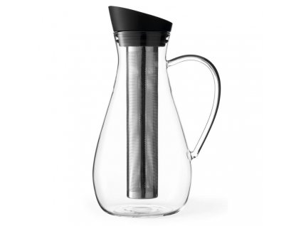 Iced tea carafe INFUSION 1,4 l, black, Viva Scandinavia