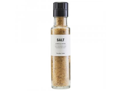 Lemon and thyme salt 320 g, Nicolas Vahé