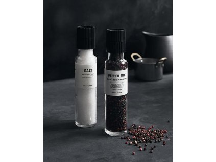 Salt and pepper in a gift set, Nicolas Vahé