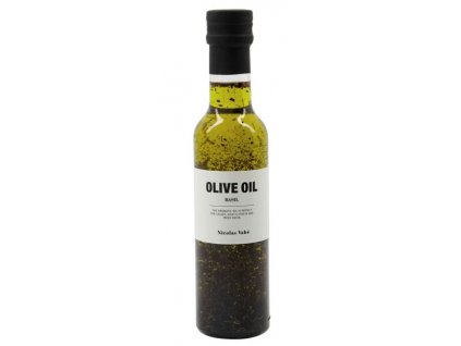 Basil-infused olive oil 250 ml, Nicolas Vahé