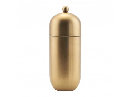 Cocktail shaker ALIR, brass,House Doctor