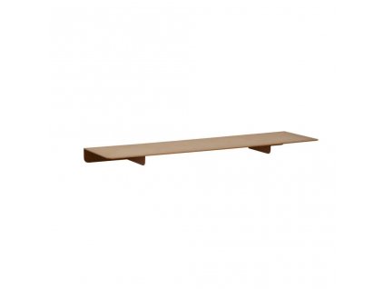 Shelf FOLD 50 cm, brown, iron, Hübsch