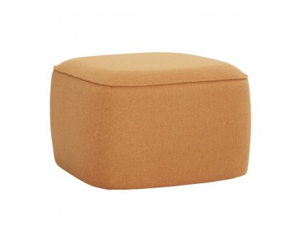 Pouffe CUBE 58 x 37 cm, orange, Hübsch