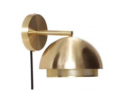 Wall lamp EDGE brass, Hübsch