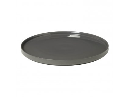 Serving Platter PILAR 32 cm, dark grey, ceramic, Blomus