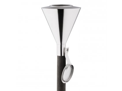 Garden torch ORCHOS 154,5 cm, black, Blomus