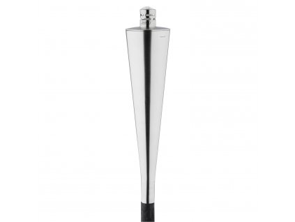 Garden torch ORCHOS 1,5 m, matt stainless steel, Blomus