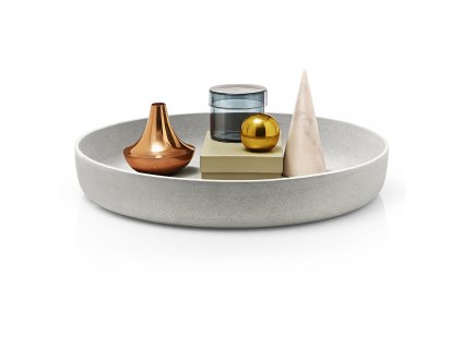 Decorative bowl MOON, ⌀ 50 cm, light grey, Blomus