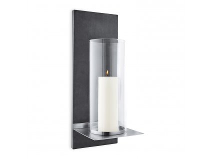 Pillar candle holder FINCA L 52 cm, wall-mounted, Blomus