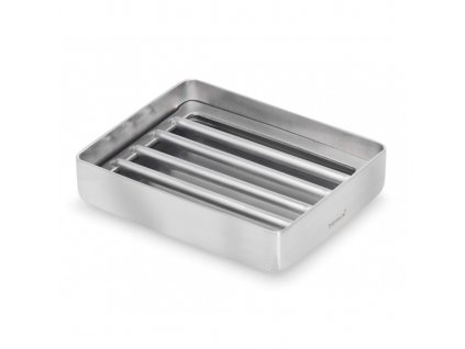 Soap dish NEXIO, polished stainless steel, Blomus