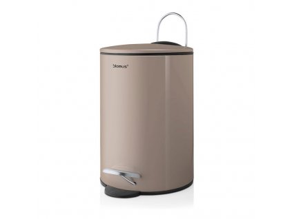 Bathroom bin TUBO 3 l, taupe, Blomus