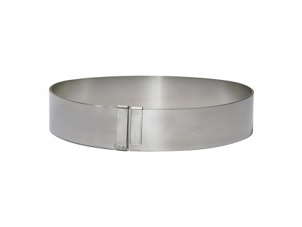 Baking ring with adjustable diameter, de Buyer