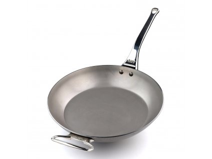 Frying pan MINERAL B ELEMENT PRO 32 cm, with additional handle, steel, de Buyer