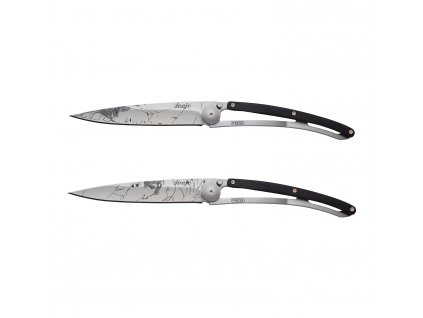 Set of partner pocket knives 37 g Kiss deejo