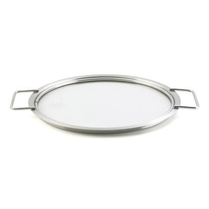 Pot lid EVA TRIO 24 cm, flat, with handles, glass, Eva Solo