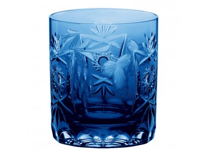 Whisky glasses Cobalt Blue Traube Nachtmann