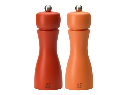 Set of pepper and salt grinders autumn TAHITI, beech wood 15 cm Peugeot