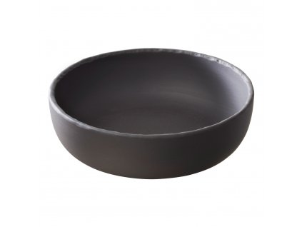 Serving bowl BASALT 17 cm, slate-effect, ceramics, REVOL