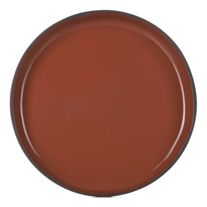 Dinner plate CARACTERE GOURMET, Cinnamon, REVOL