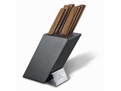 Set of knives with block and forks 6-dílná Victorinox Swiss Modern